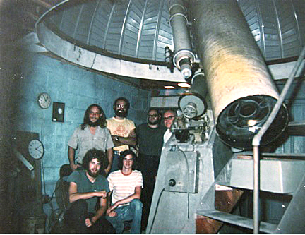 Indian Hill Observatory site work, early 1980s